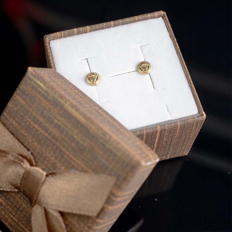 Aretes topitos Rolex